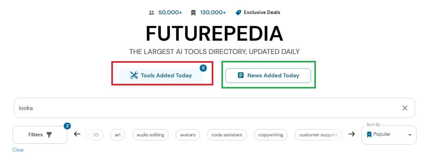 Futurepedia - Trang web tổng hợp hơn 1000 công cụ AI 24 Futurepedia - Trang web tổng hợp các công cụ AI