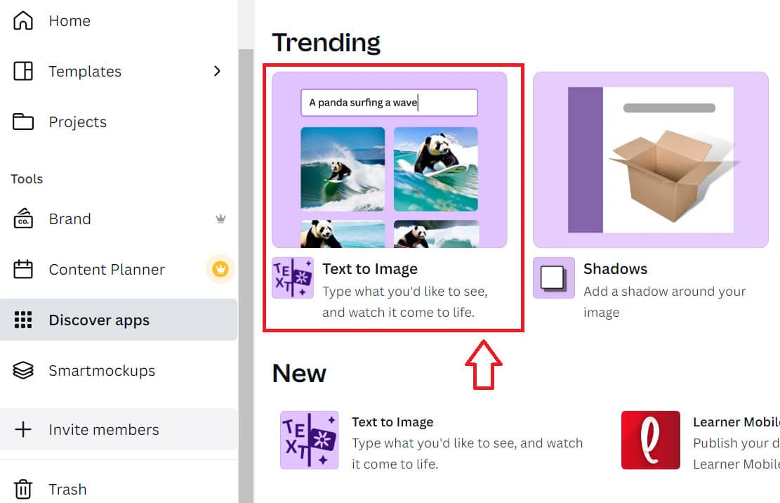 Hướng dẫn dùng AI của Canva để vẽ ảnh bằng câu lệnh 15 Text to image - AI của Canva